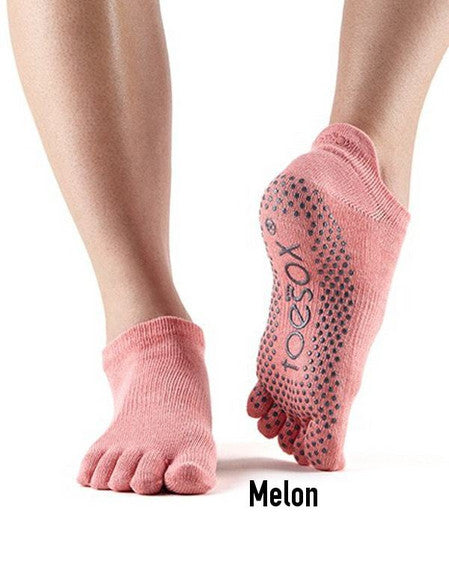 Yoga socks - ToeSox - Fulltoe Low Rise