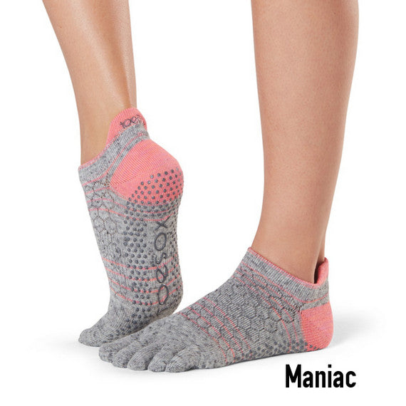 Yoga socks - ToeSox - Fulltoe Low Rise