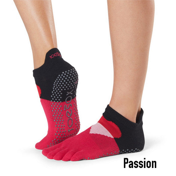 Yoga socks - ToeSox - Fulltoe Low Rise