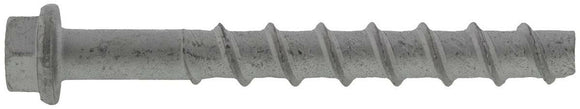 Concrete screw flange base galvanized