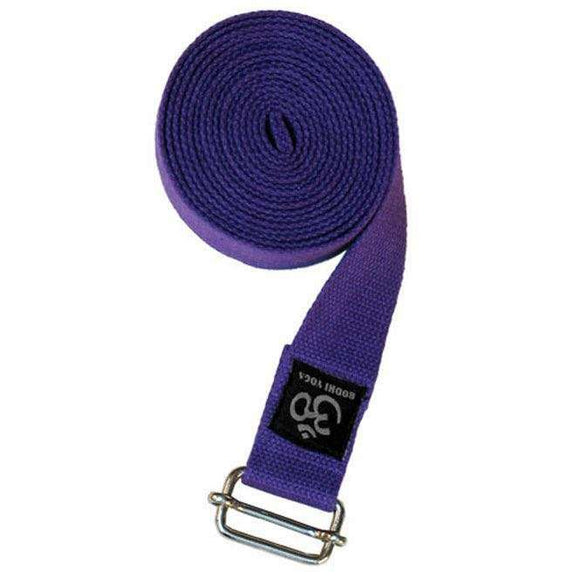 Yoga belt with metal buckle - Bodhi - Asana, extra long, 3 m