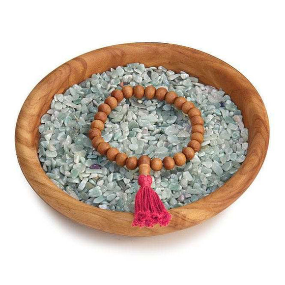 Mala bracelet sandalwood