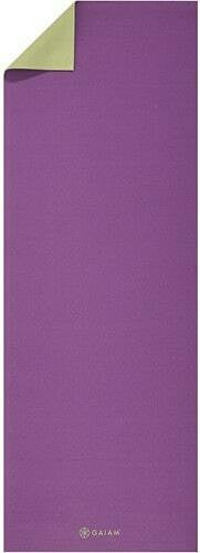 Yoga mat - Gaiam - Reversible yoga mat, 4 mm