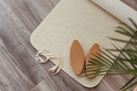 Yoga mat - Wiano - HANKI, merino wool