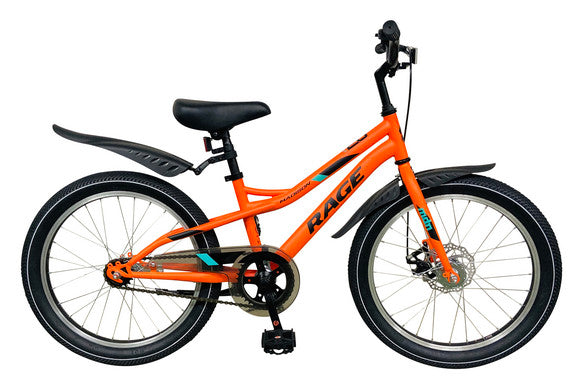 Lasten polkupyörä - Madison - Rage 20" 1-v , oranssi