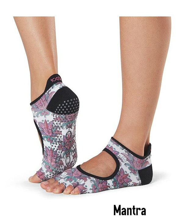 Yoga socks - ToeSox - Bella/Bellarina Halftoe Grip, toe socks