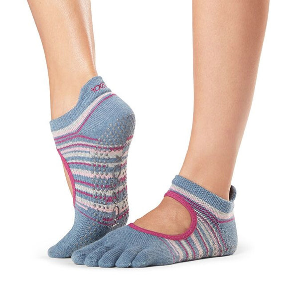 Yoga socks - ToeSox - Bella/Bellarina, Fulltoe Grip toe socks