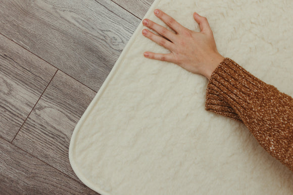 Yoga mat - Wiano - HANKI, merino wool