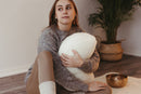 Meditation cushion - Wiano - PYRY, merino wool, crescent