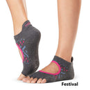 Yoga socks - ToeSox - Bella/Bellarina Halftoe Grip, toe socks