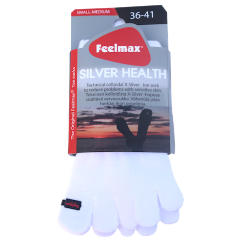 Varvassukat - Feelmax - Silver Health, valkoinen