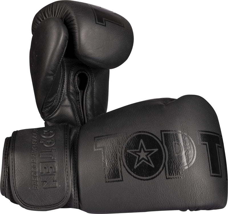 Boxing gloves - Top Ten - 'Black`n`Black' - Black