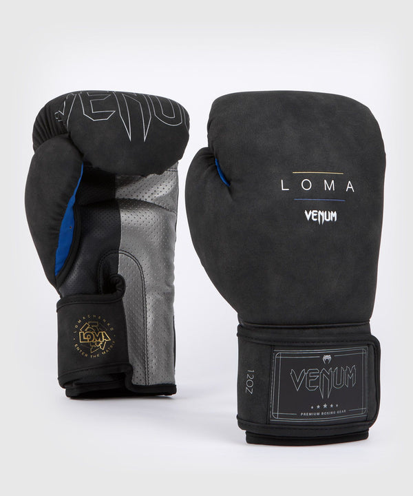 Boxing Gloves - Venum - 'Loma Classic' - Black/Blue