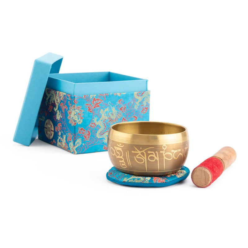 Sound bowl - Bodhi - Indian sound bowl in a gift box, 11 cm