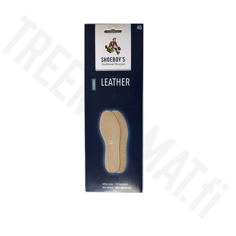 Leather insole