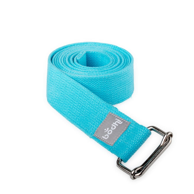 Yoga belt with metal buckle - Bodhi - Asana, 2.5 m / 38 mm