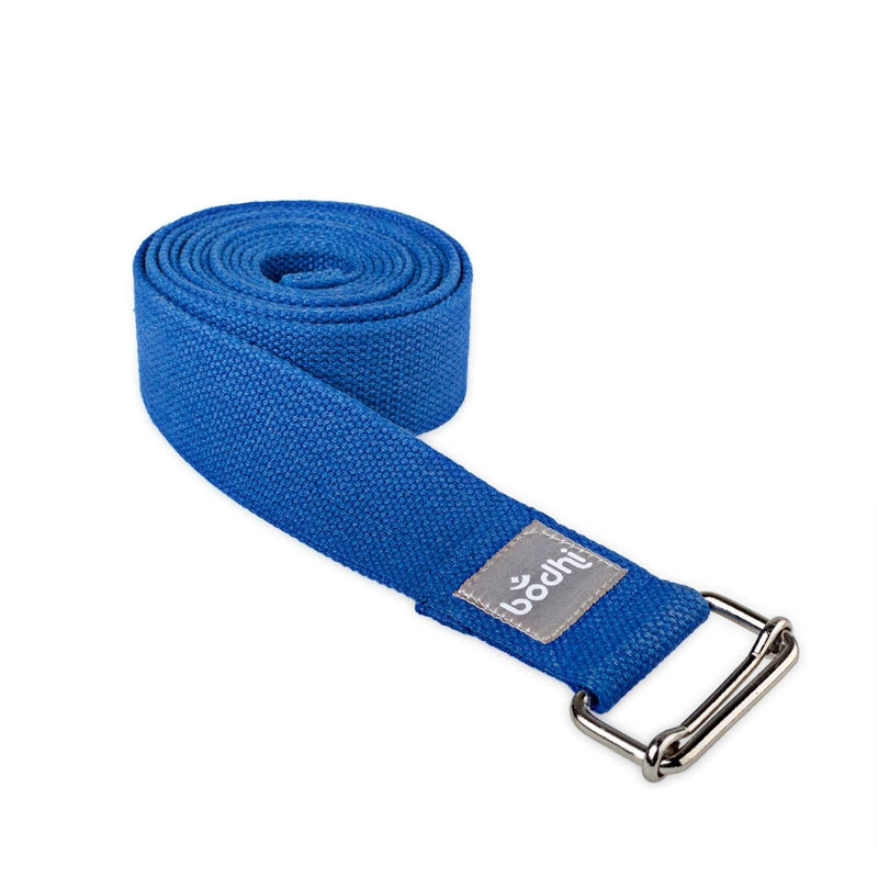 Yoga belt with metal buckle - Bodhi - Asana, 2.5 m / 38 mm