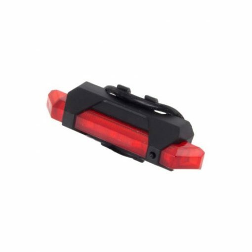 Rechargeable bicycle LED rear light