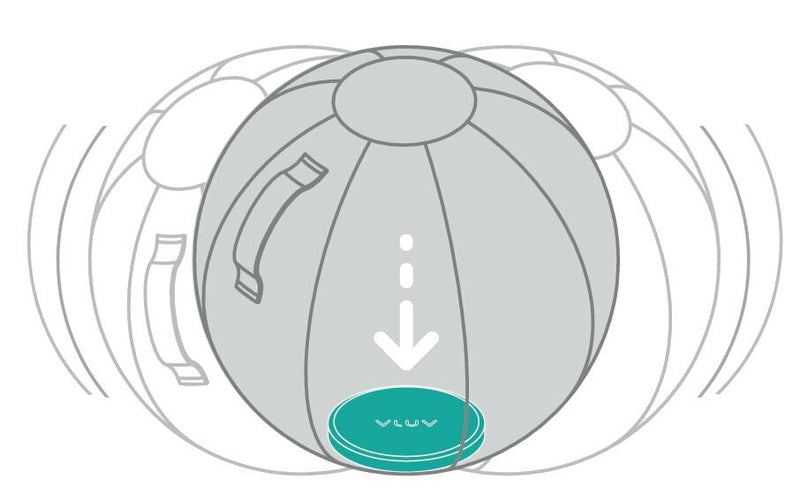 UPP, stand-up weight for sitting balls 60-65cm