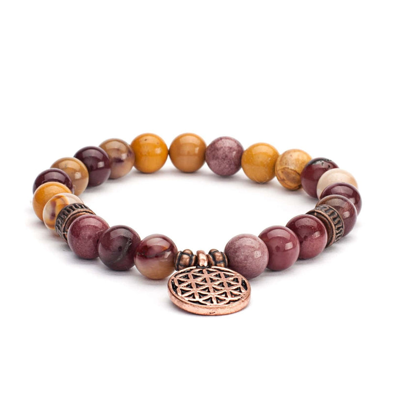 Mala bracelet - Yolk stone