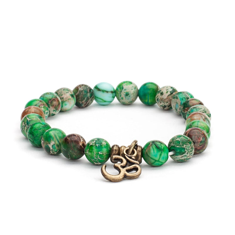 Mala bracelet - Green Imperial