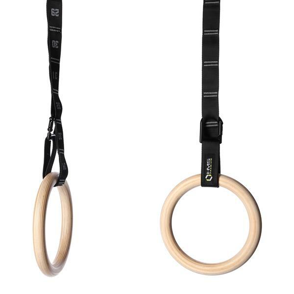 Wooden gymnastic rings