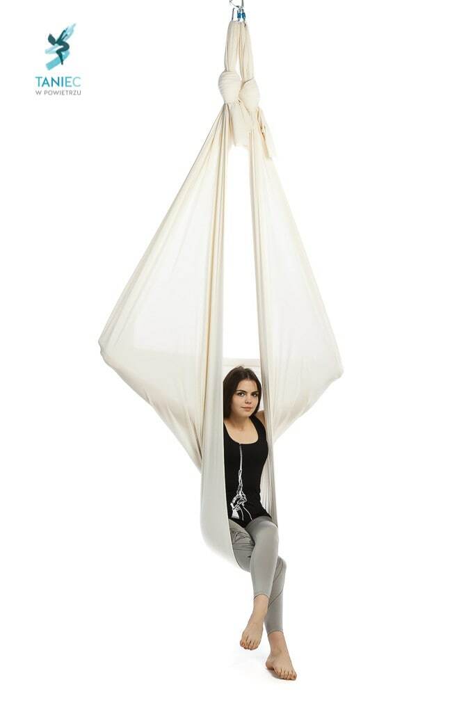 Aerial yoga fabric - Aerial Silks - Natural, 6 m