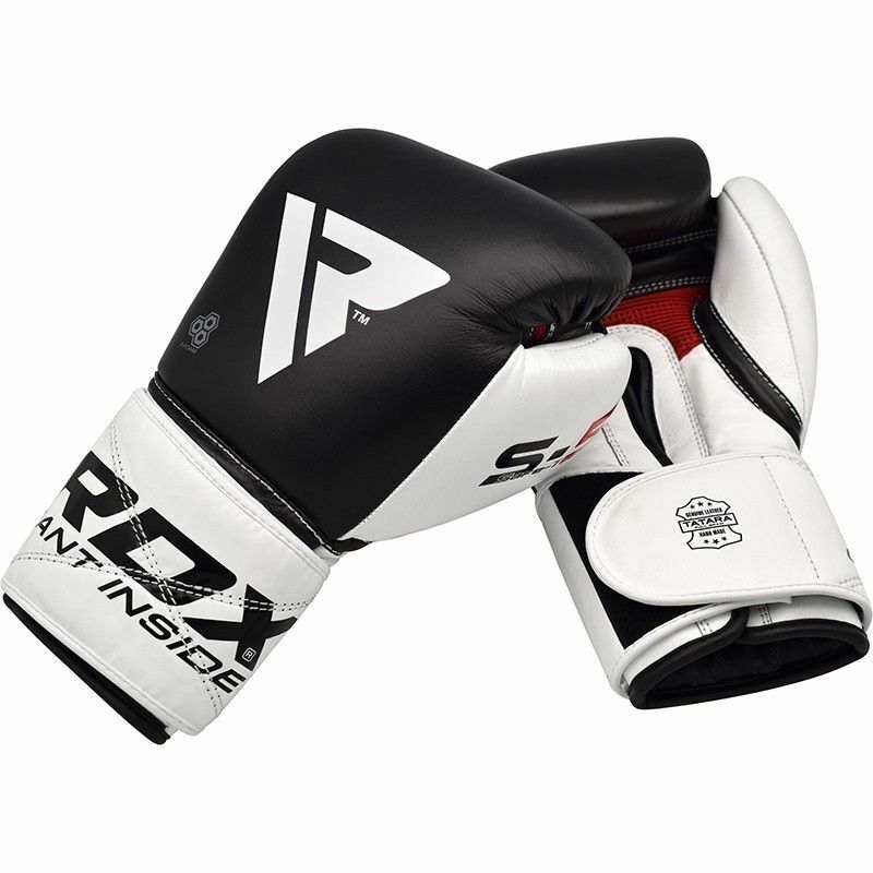 S5 leather sparring gloves