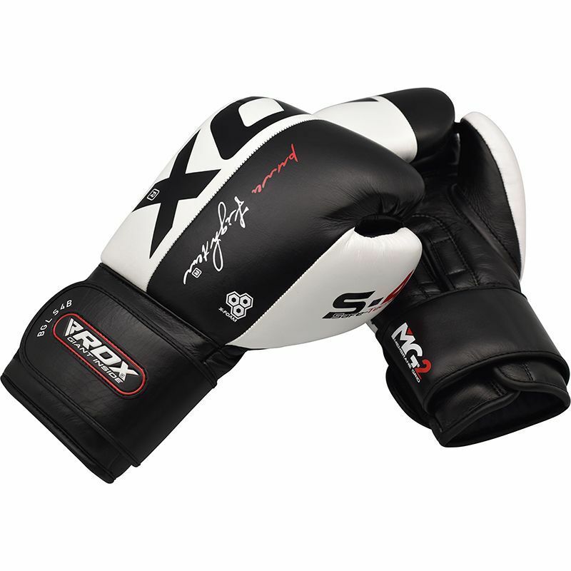 S4 leather sparring gloves