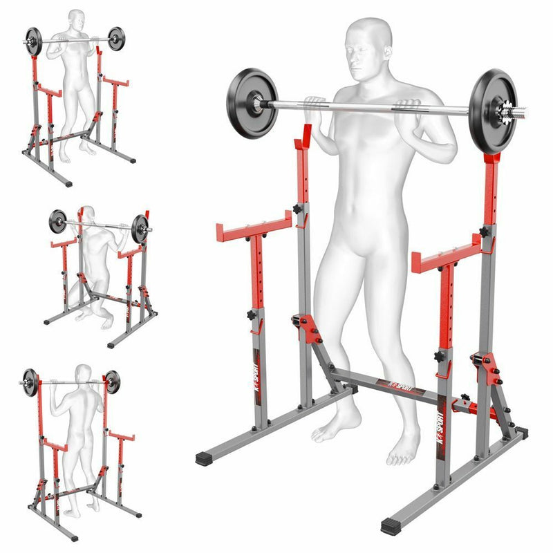 Multi-functional stand with safety bars