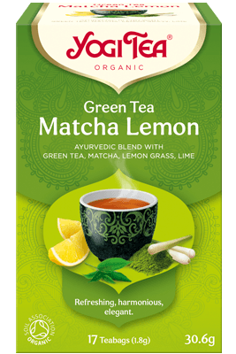 Tea drinks - Yogi Tea - Matcha and lemon