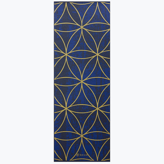 Reversible yoga mat - Gaiam - Sun &amp; Moon, 6 mm