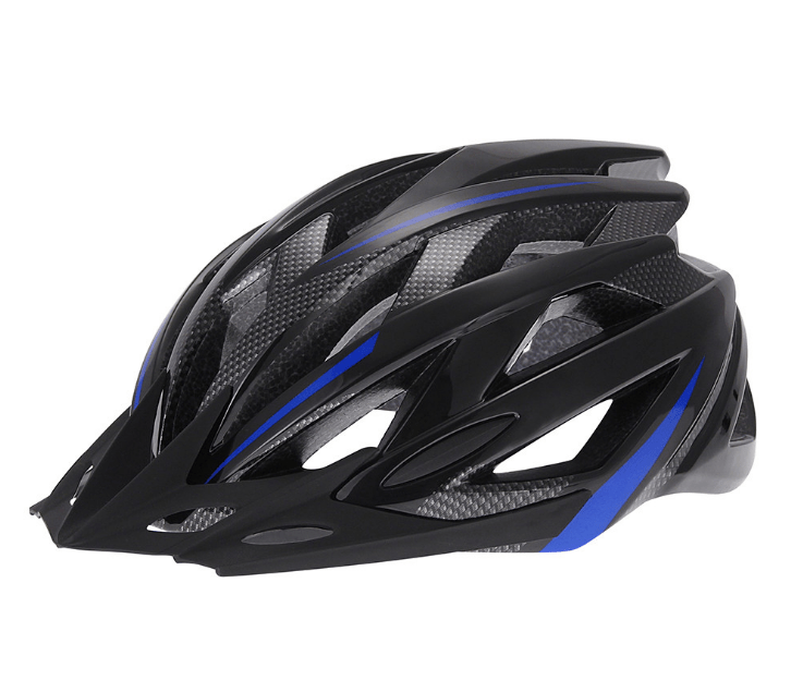 Bicycle helmet with rear light