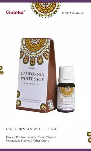 Fragrance oil - Goloka - California white sage