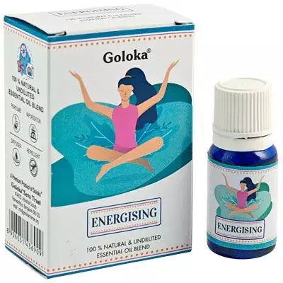 Essential oil blend, energizing