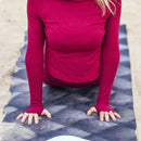 Yoga mat - Myga - Vegan suede, 3 mm