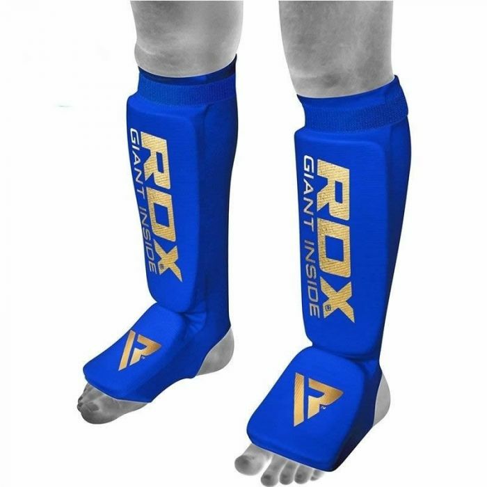 Sock-like shin and instep protectors