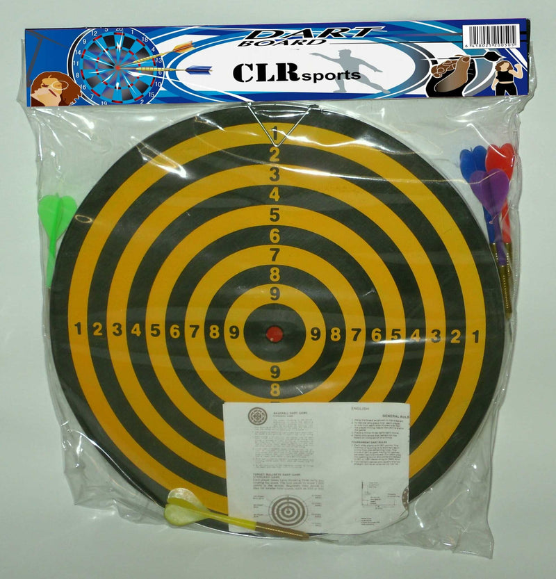 Double-sided dart board and 5 darts