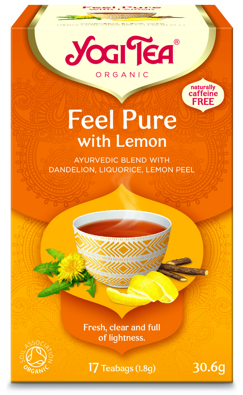 Tea drinks - Yogi Tea - Feel Pure with Lemon