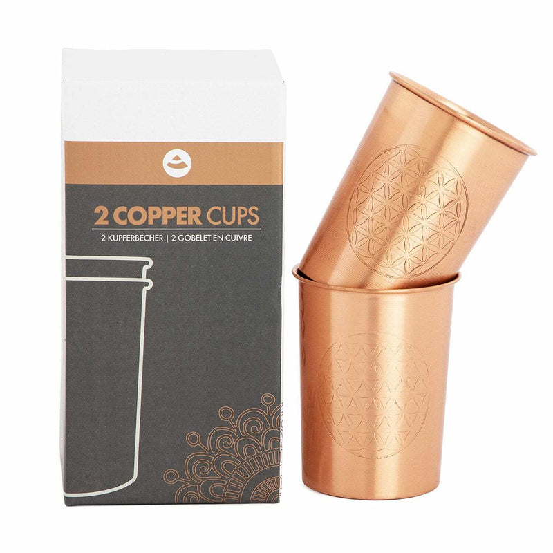 Mugs - Bodhi - Copper mug 250 ml, set of 2