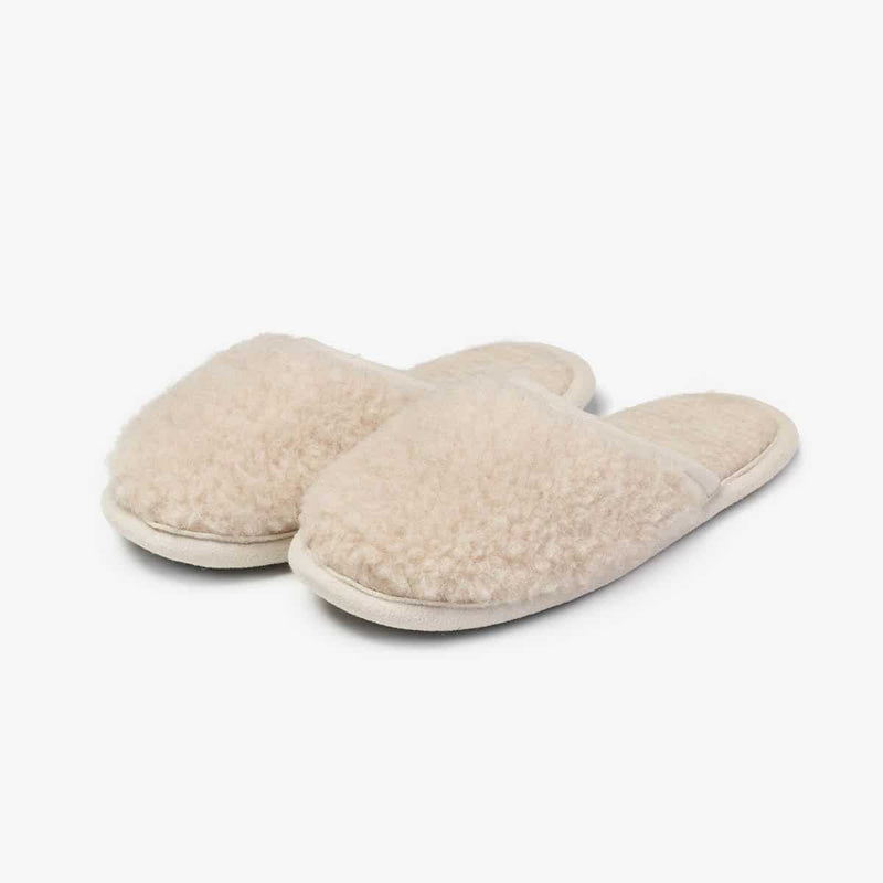 Merino wool slippers