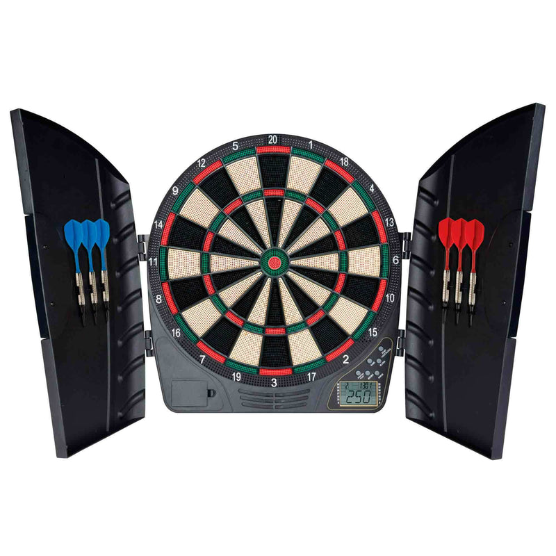 FS3000 electronic dart board with doors + ladder