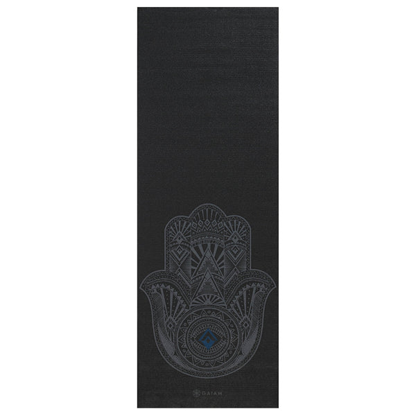 Joogamatto - Gaiam - Grey Hamsa, 4 mm