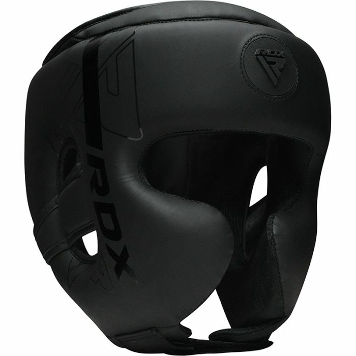 Boxing helmet - RDX - F6 Kara, black