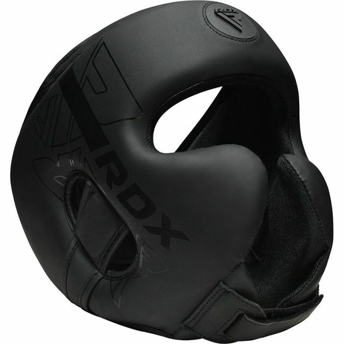 Boxing helmet - RDX - F6 Kara, black