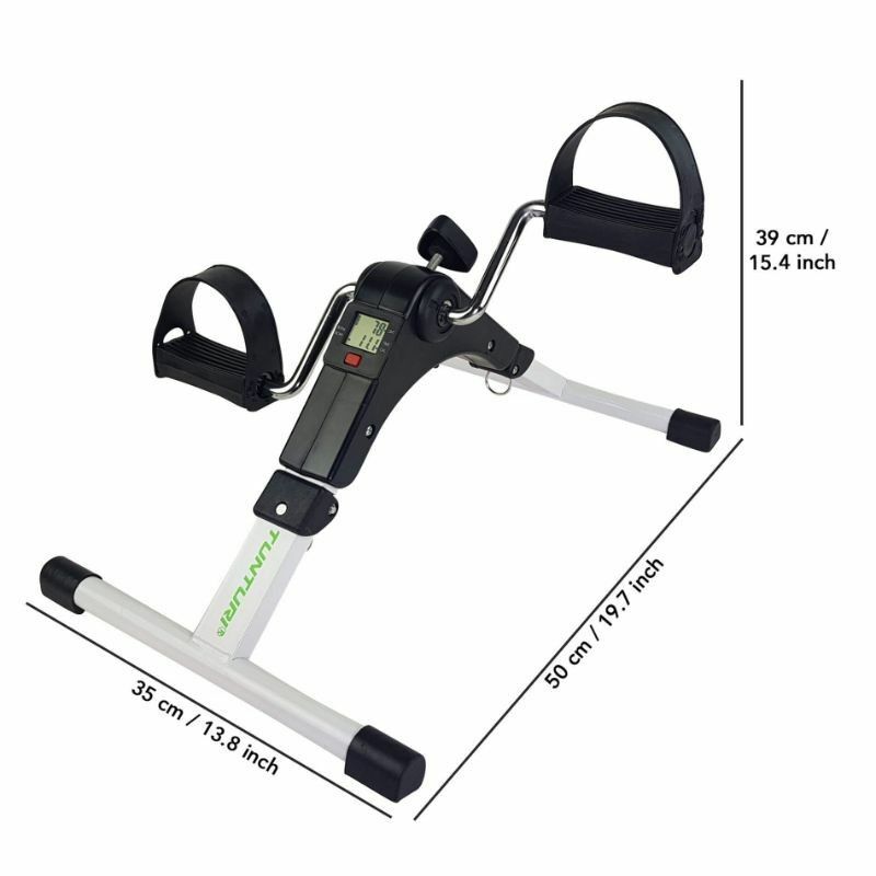 Mini exercise bike, foldable