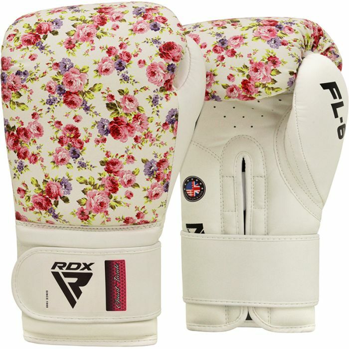 Boxing gloves - RDX - FL5 floral, white