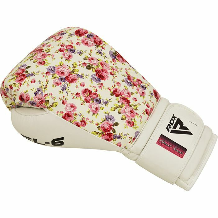 Boxing gloves - RDX - FL5 floral, white