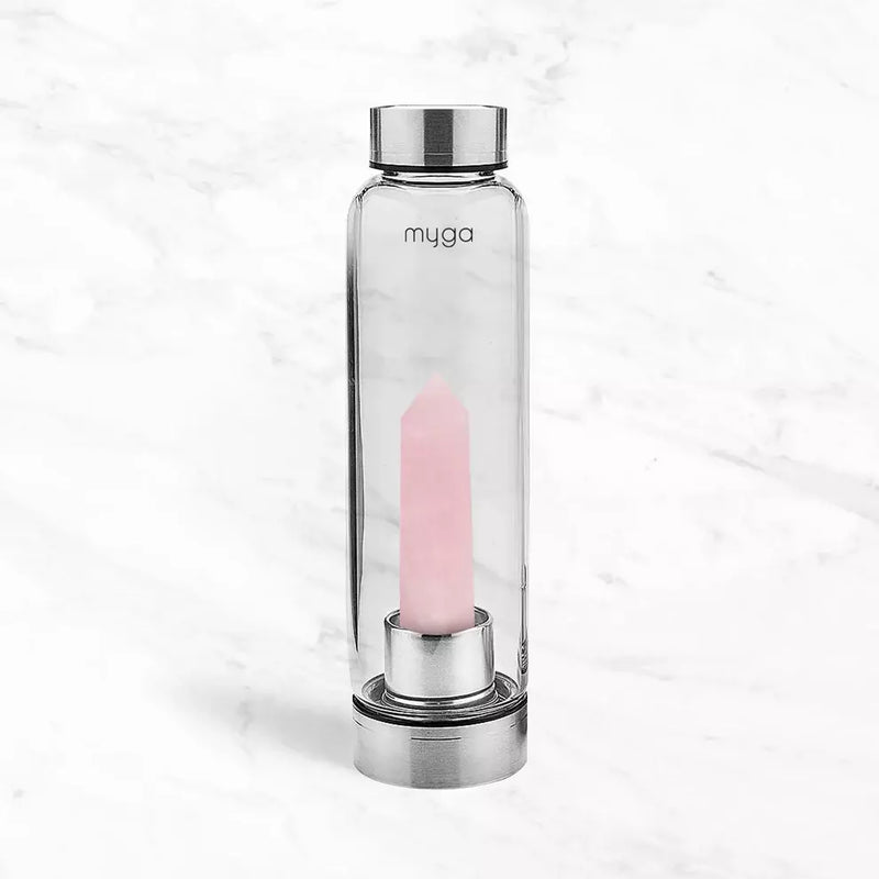 Water bottle with power crystal, 500 ml