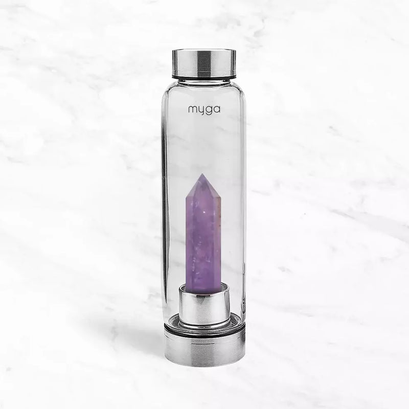 Water bottle with power crystal, 500 ml